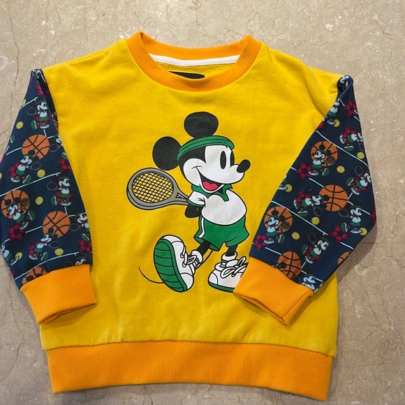 DISNEY X KIP&CO CHECKMATE MICKEY SWEATER - Picture 1 of 4